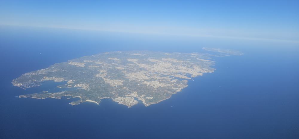 Aerial View of the Maltese Islands