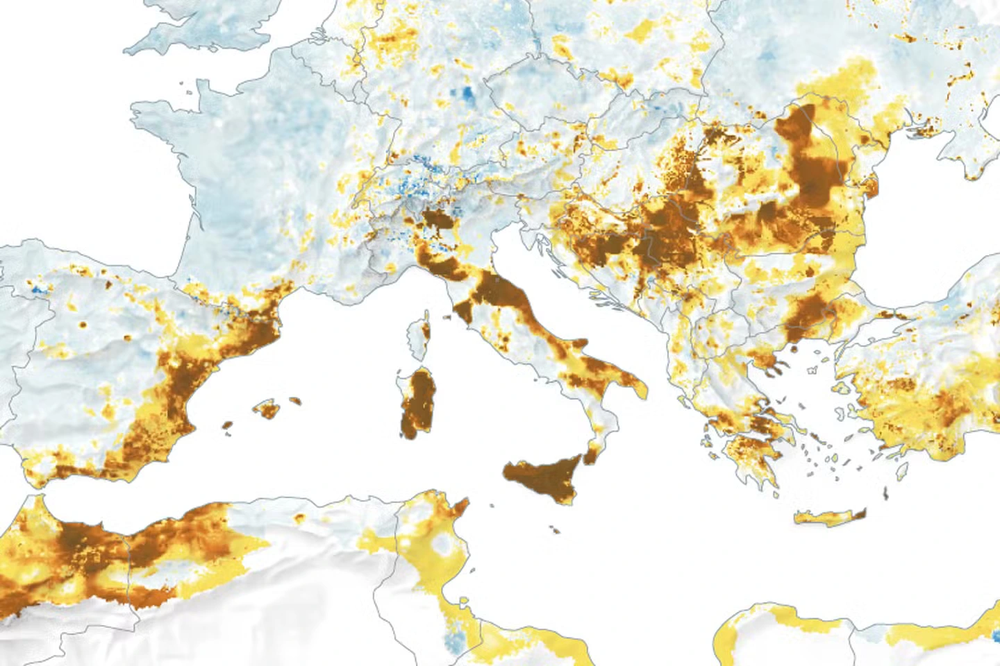 Drought Map of Malta